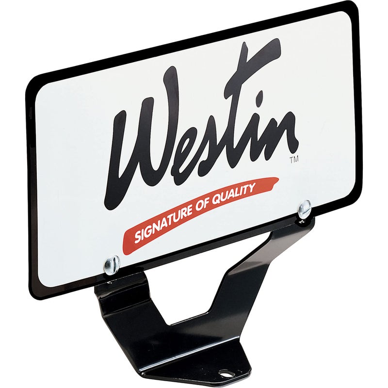 Westin 32-0055 Bull Bar License Plate Relocator Black - Image 2